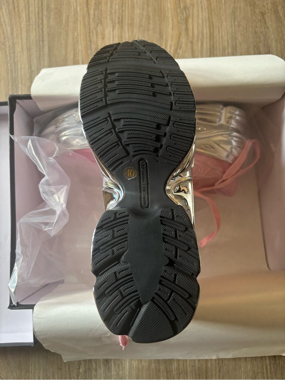Dessiner collab sneackers silver metalic new - Picture 10 of 10